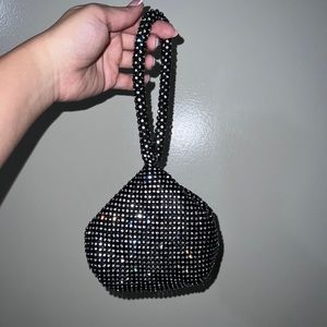 Cute sparkle mini purchase soft clutch